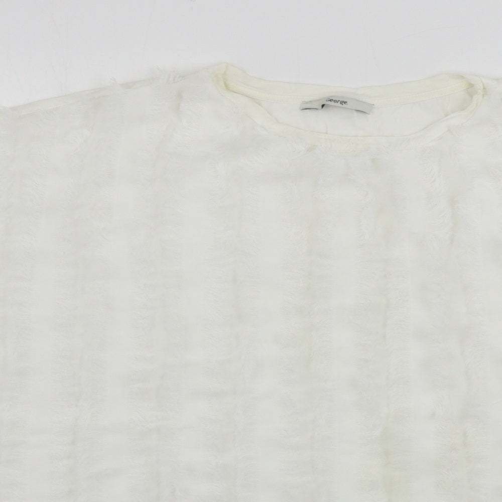 George  Womens Ivory   Pullover Jumper Size 22