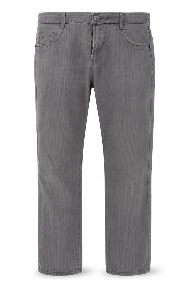 Mens UK Size 36 in Mataray Regular Fit Straight Grey Jeans