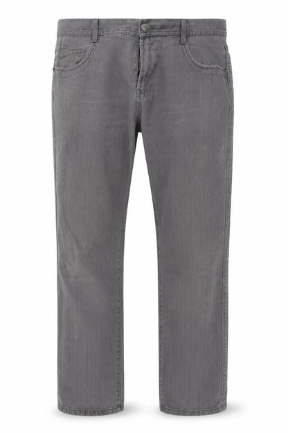 Mens UK Size 36 in Mataray Regular Fit Straight Grey Jeans