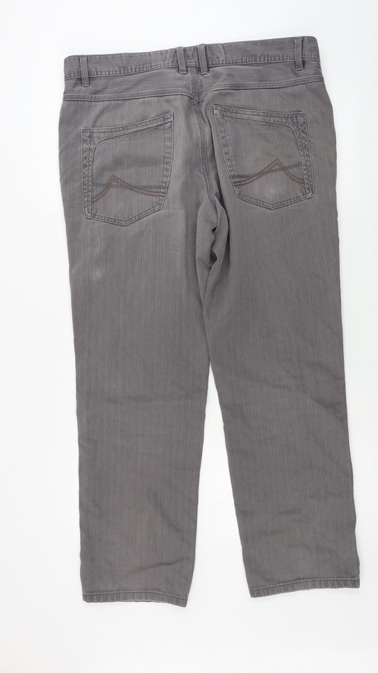 Mataray     Mens Grey   Straight Jeans Size 36 in L28 in