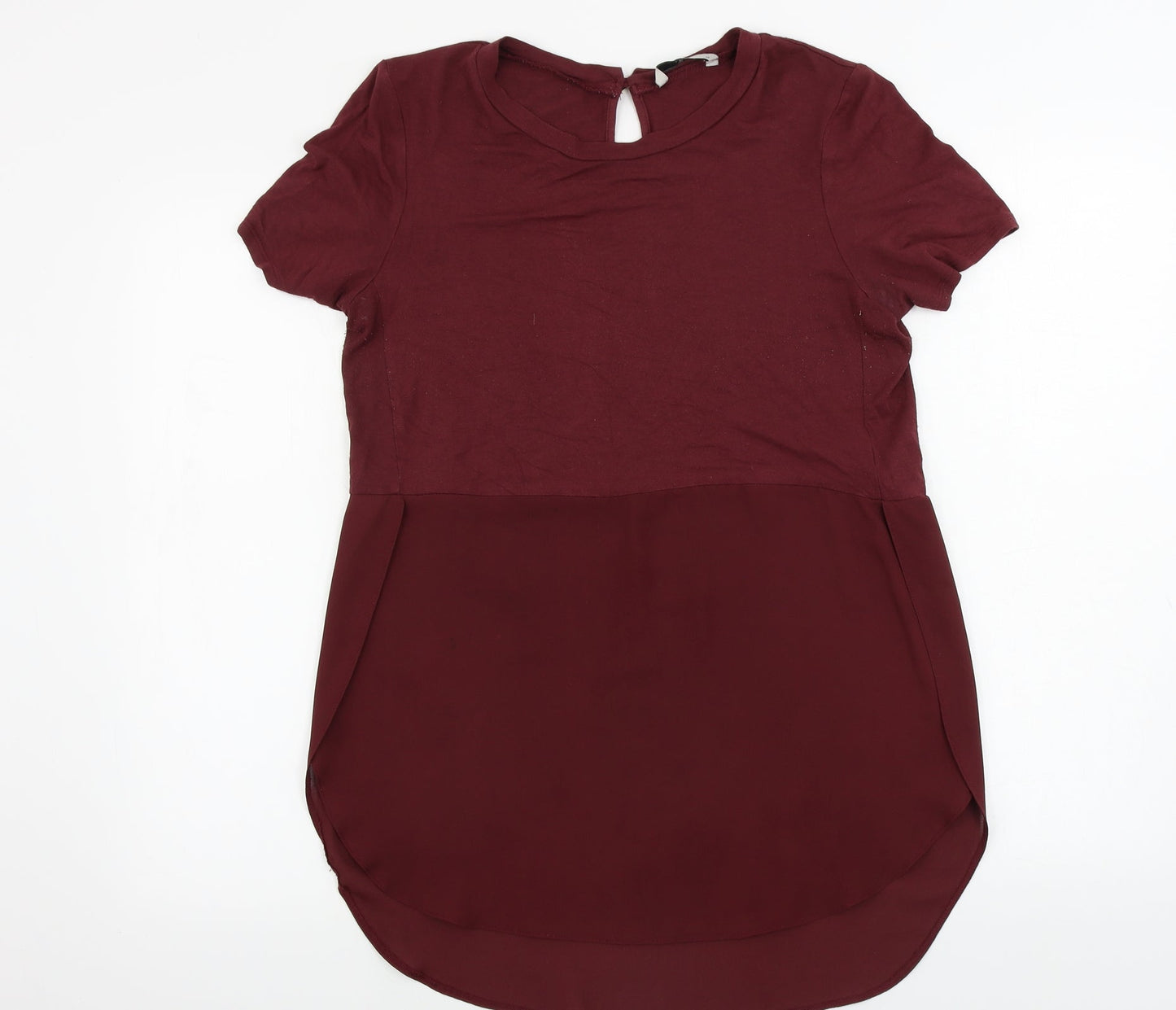 Womens UK Size 10 TU Brown Basic Blouse