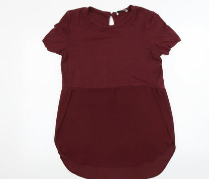 Womens UK Size 10 TU Brown Basic Blouse