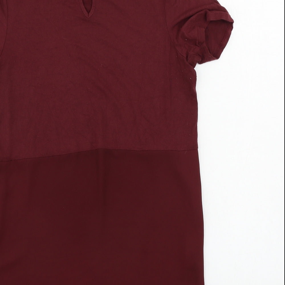 Womens UK Size 10 TU Brown Basic Blouse