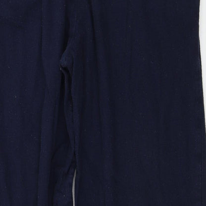 Avenue Mens Blue   Trousers  Size XL L27 in