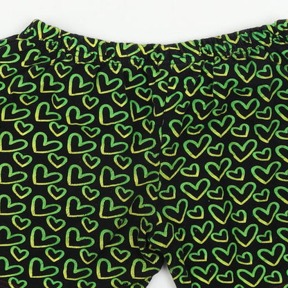 Pyjama Factory  Girls Black   Sweat Shorts Size 13-14 Years