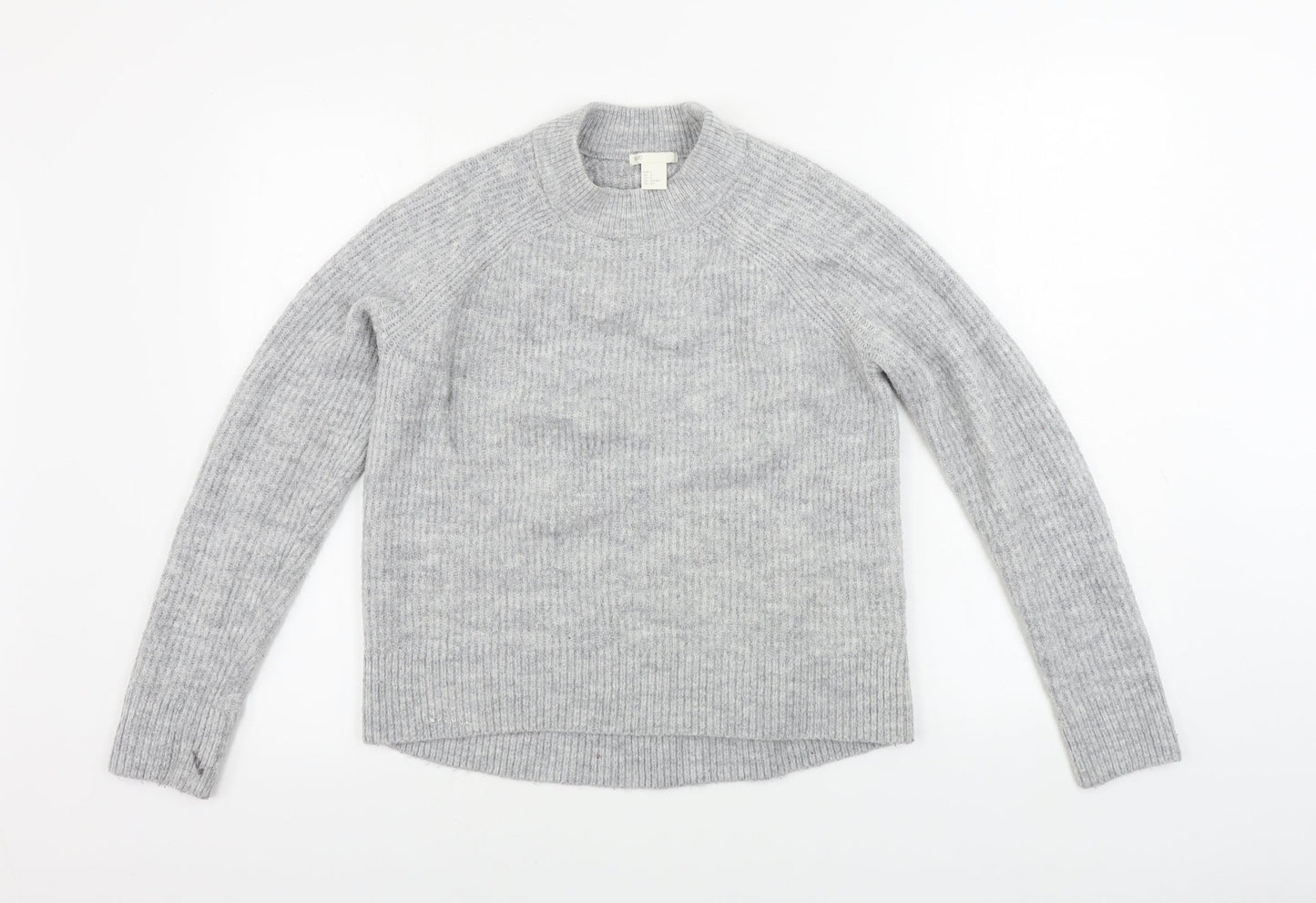Womens UK Size S H&M Grey Pullover Jumper