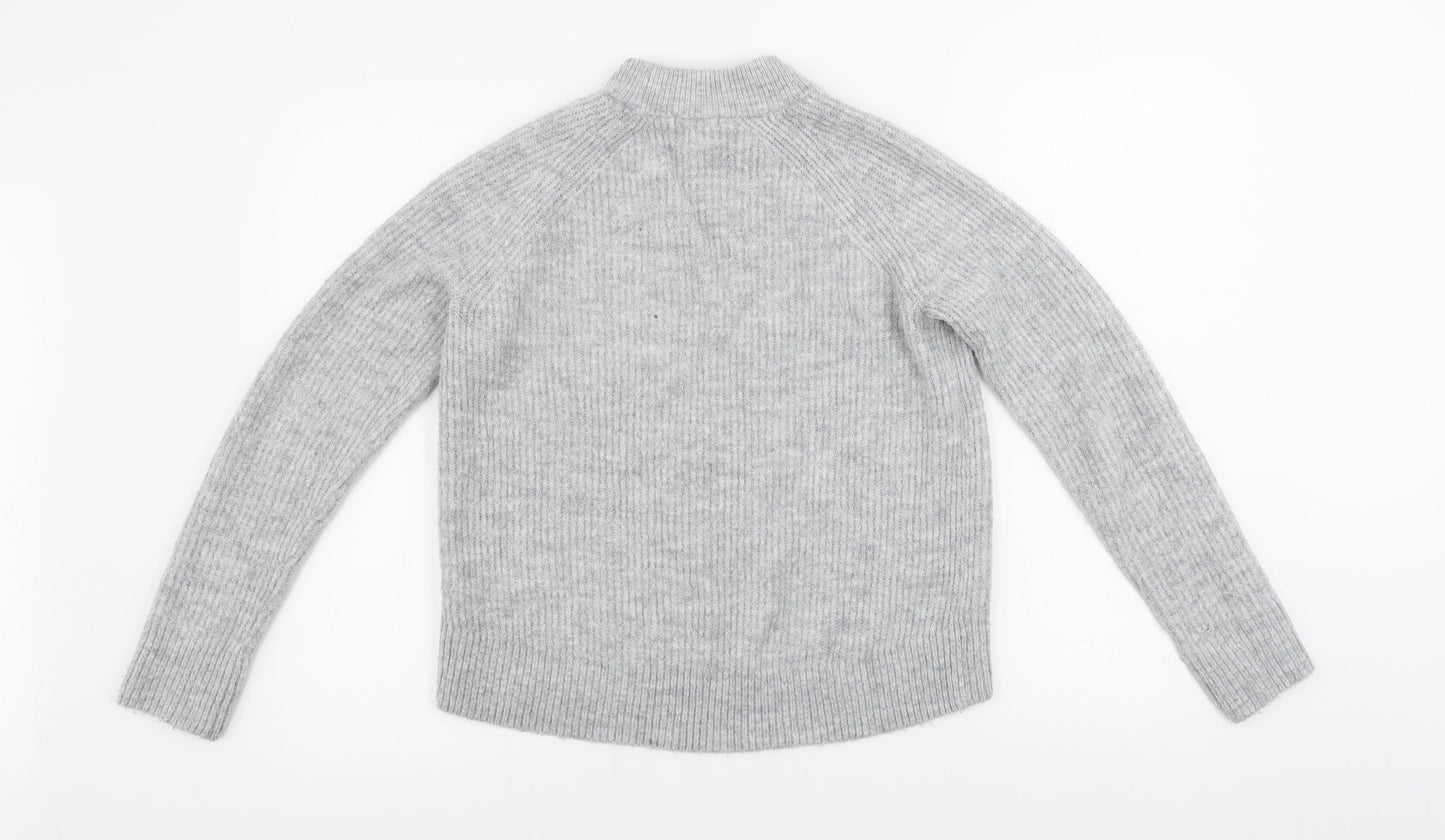 Womens UK Size S H&M Grey Pullover Jumper