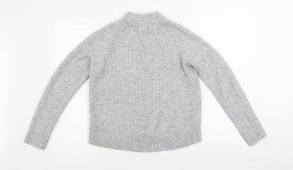 Womens UK Size S H&M Grey Pullover Jumper
