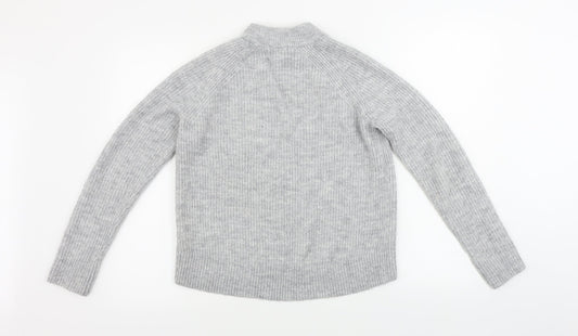 Womens UK Size S H&M Grey Pullover Jumper