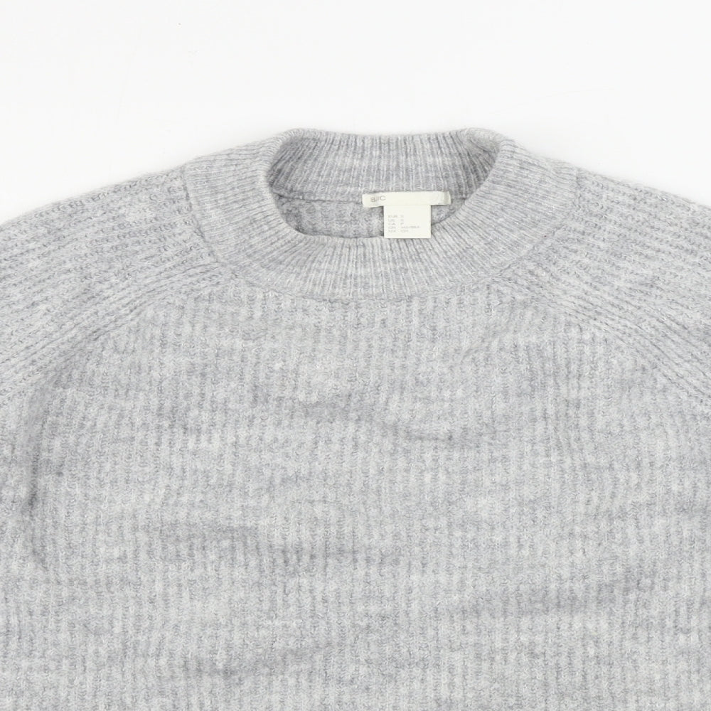 Womens UK Size S H&M Grey Pullover Jumper