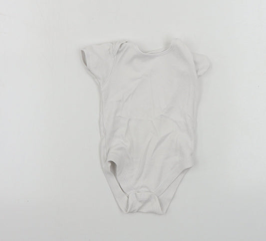 George  Boys White   Babygrow One-Piece Size 18-24 Months