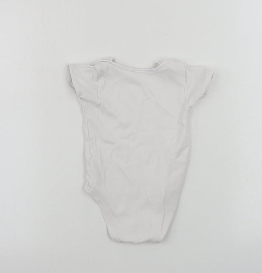 George  Boys White   Babygrow One-Piece Size 18-24 Months