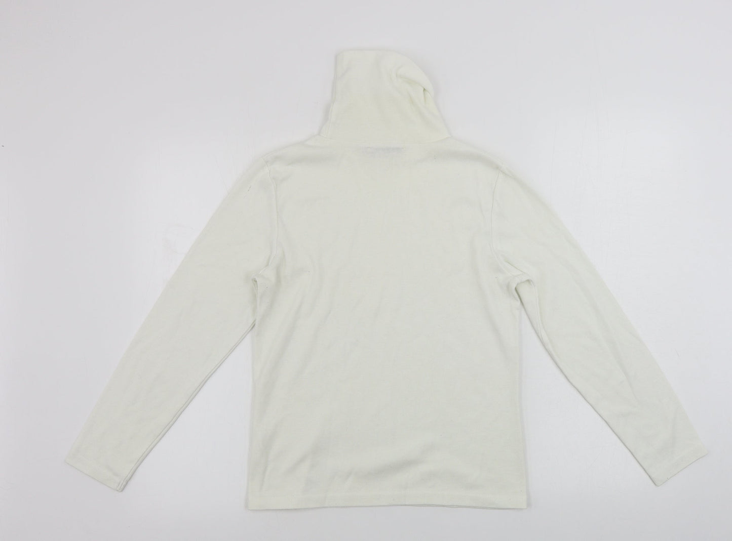Womens UK Size 12 Emreco Ivory Pullover Jumper