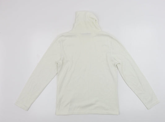 Womens UK Size 12 Emreco Ivory Pullover Jumper