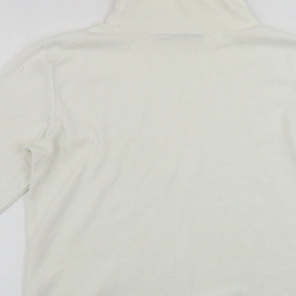 Womens UK Size 12 Emreco Ivory Pullover Jumper