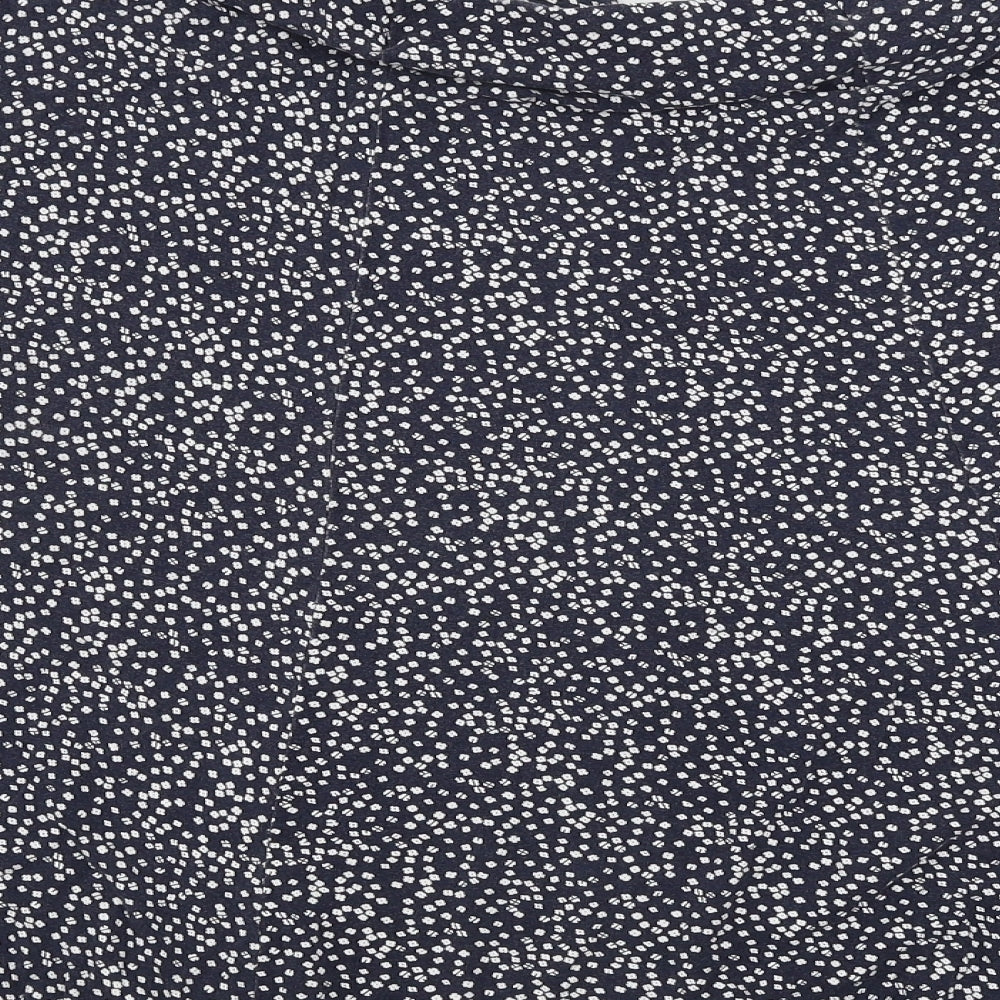 BHS  Womens Blue Floral  A-Line Skirt Size 18