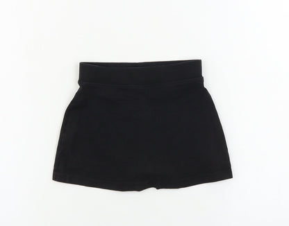 school life Girls Black   A-Line Skirt Size 5 Years