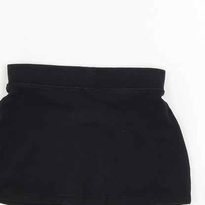 school life Girls Black   A-Line Skirt Size 5 Years
