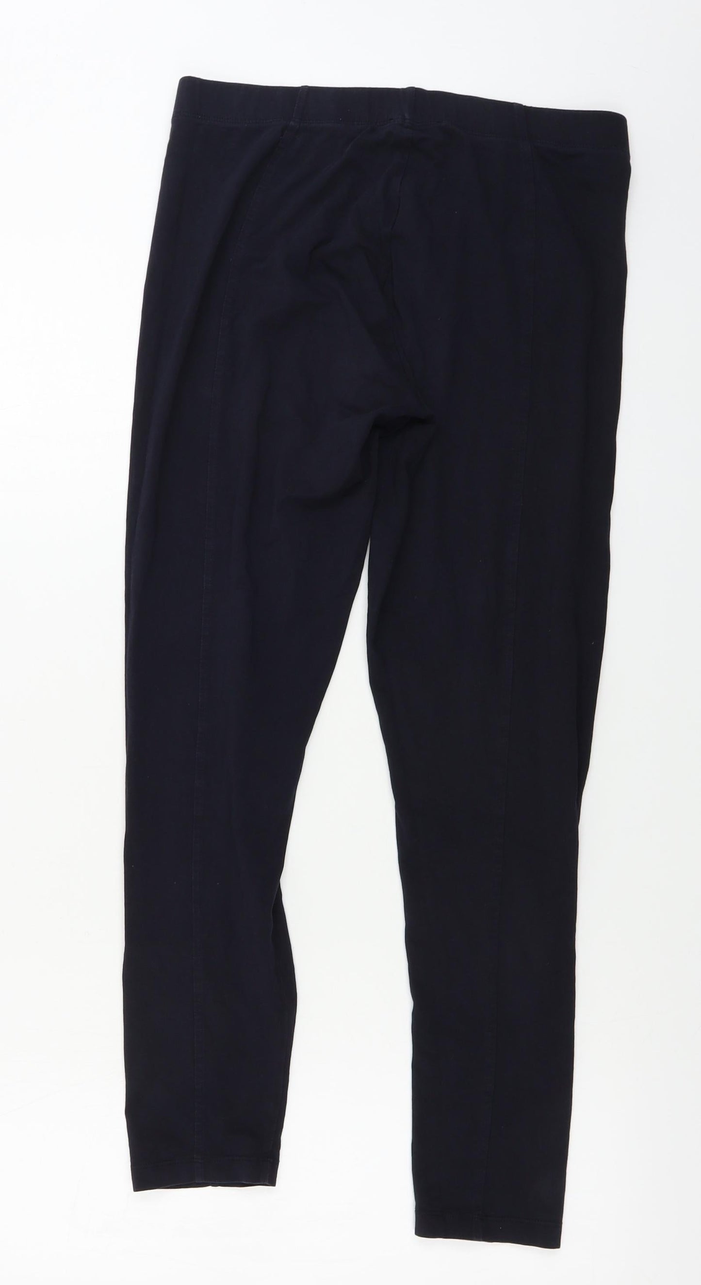 Womens UK Size 14 Marks and Spencer Regular Fit  Black Trousers