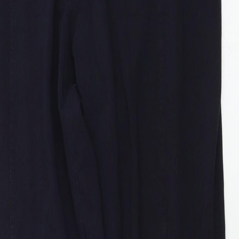 Womens UK Size 14 Marks and Spencer Regular Fit  Black Trousers