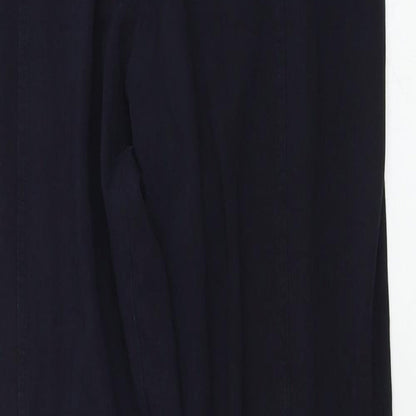 Womens UK Size 14 Marks and Spencer Regular Fit  Black Trousers