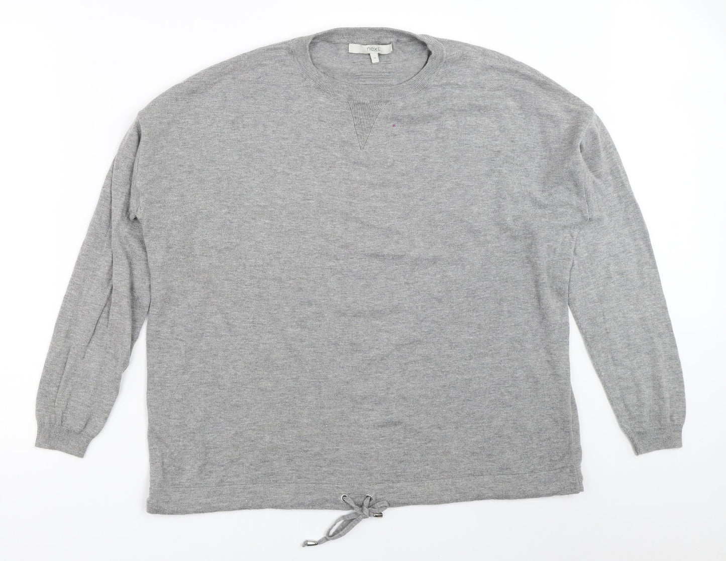 Womens UK Size 14 NEXT Grey Pullover Jumper