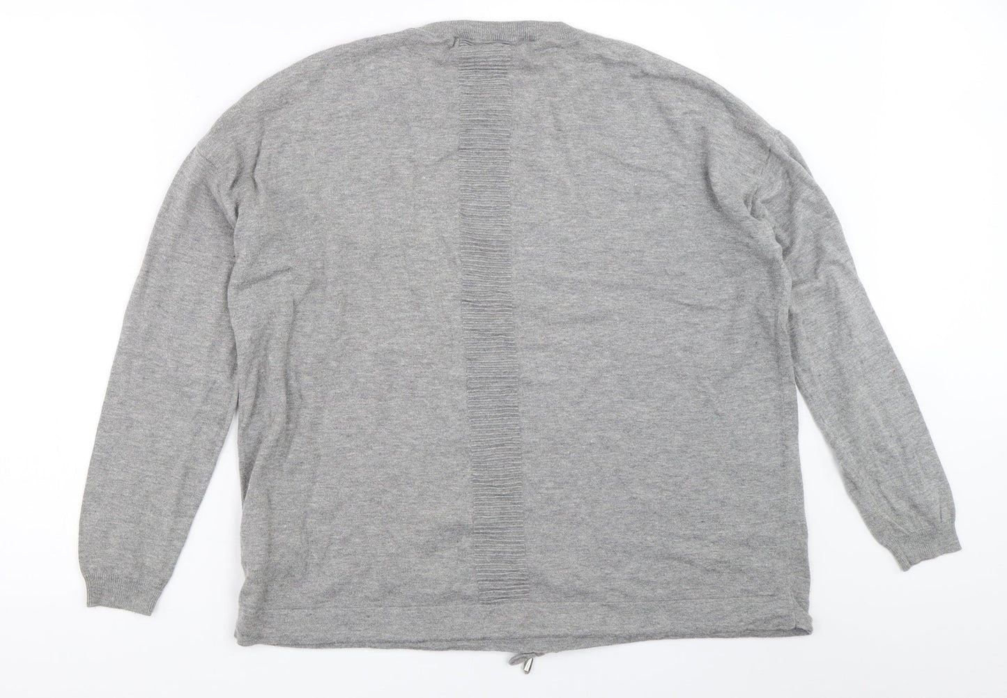 Womens UK Size 14 NEXT Grey Pullover Jumper