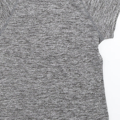 Matalan Girls Grey   Basic T-Shirt Size 8-9 Years