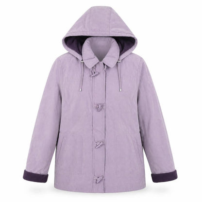 Womens UK Size 12 EWM Purple Overcoat