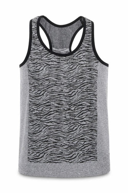 Primark Girls Grey   Basic Tank Size 9-10 Years