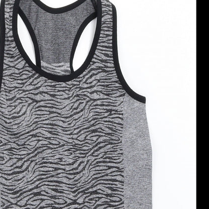 Primark Girls Grey   Basic Tank Size 9-10 Years