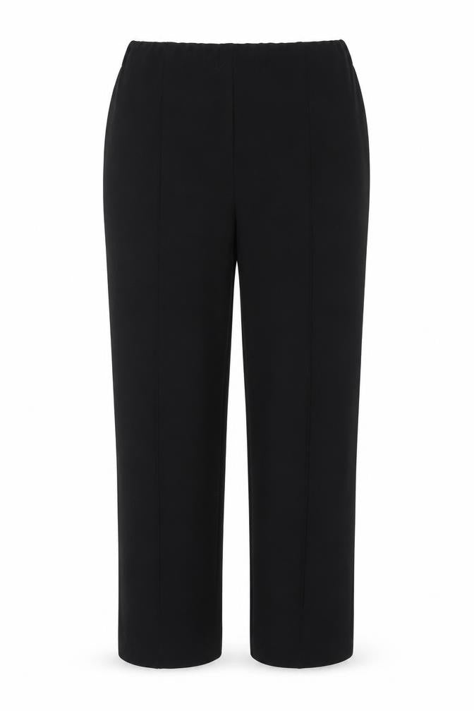 Womens UK Size 18 EWM Regular Fit  Black Trousers