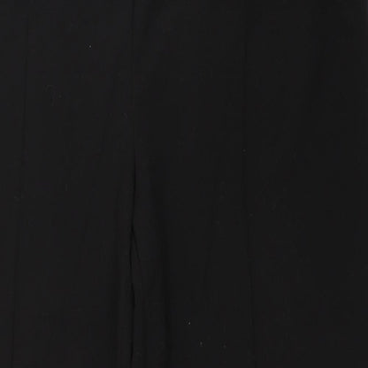 Womens UK Size 18 EWM Regular Fit  Black Trousers