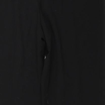 Womens UK Size 18 EWM Regular Fit  Black Trousers