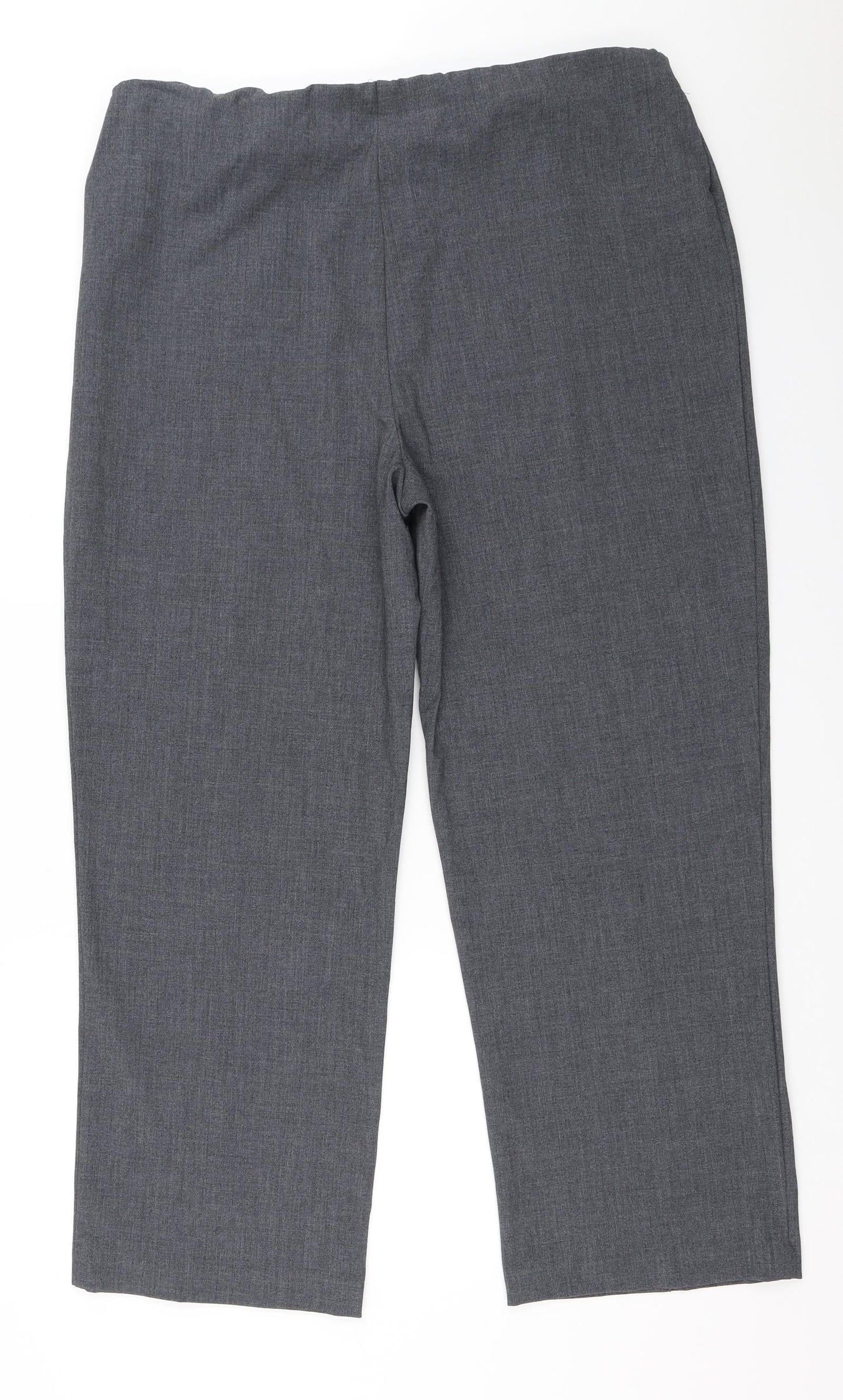Womens UK Size 18 EWM Regular Fit  Grey Trousers