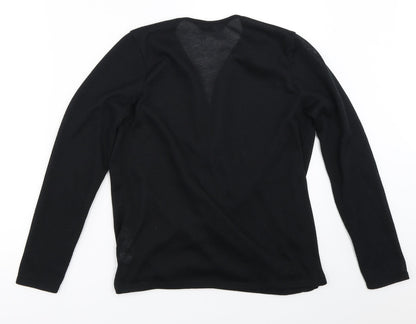 Womens UK Size 10 Dorothy Perkins Black Pullover Jumper