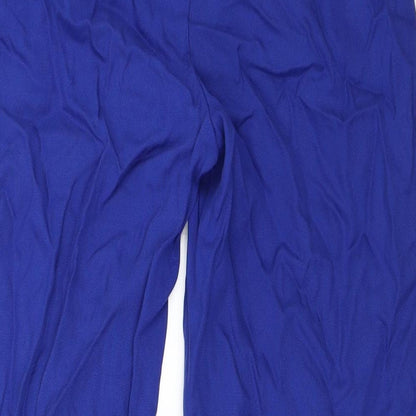 Vera Moda Womens Blue   Trousers  Size 36 L26 in