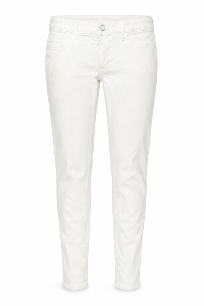 Womens UK Size 28 in H&M Regular Fit Skinny White Jeans