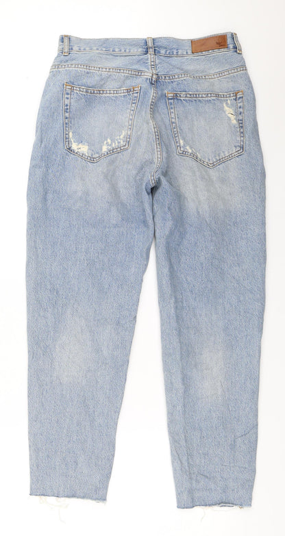 Never Denim Womens Blue   Mom Jeans Size 28 in L26 in