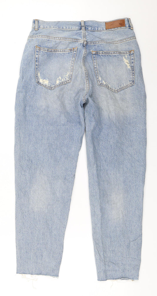 Never Denim Womens Blue   Mom Jeans Size 28 in L26 in