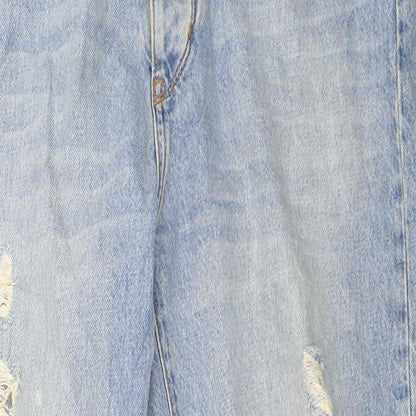 Never Denim Womens Blue   Mom Jeans Size 28 in L26 in