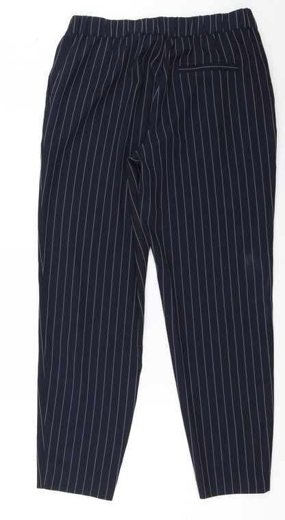 Womens UK Size 38 Preworn Regular Fit  Blue Trousers