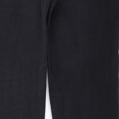 Womens UK Size 29 in H&M Regular Fit Skinny Black Jeans