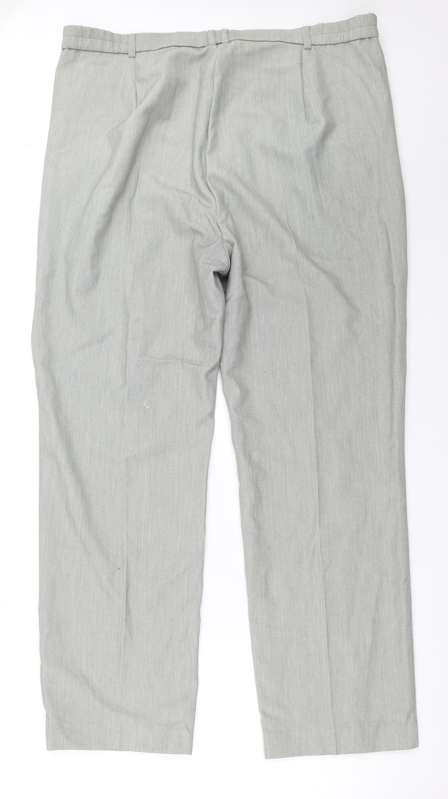 Womens UK Size 36 in Marks and Spencer Regular Fit  Grey Trousers