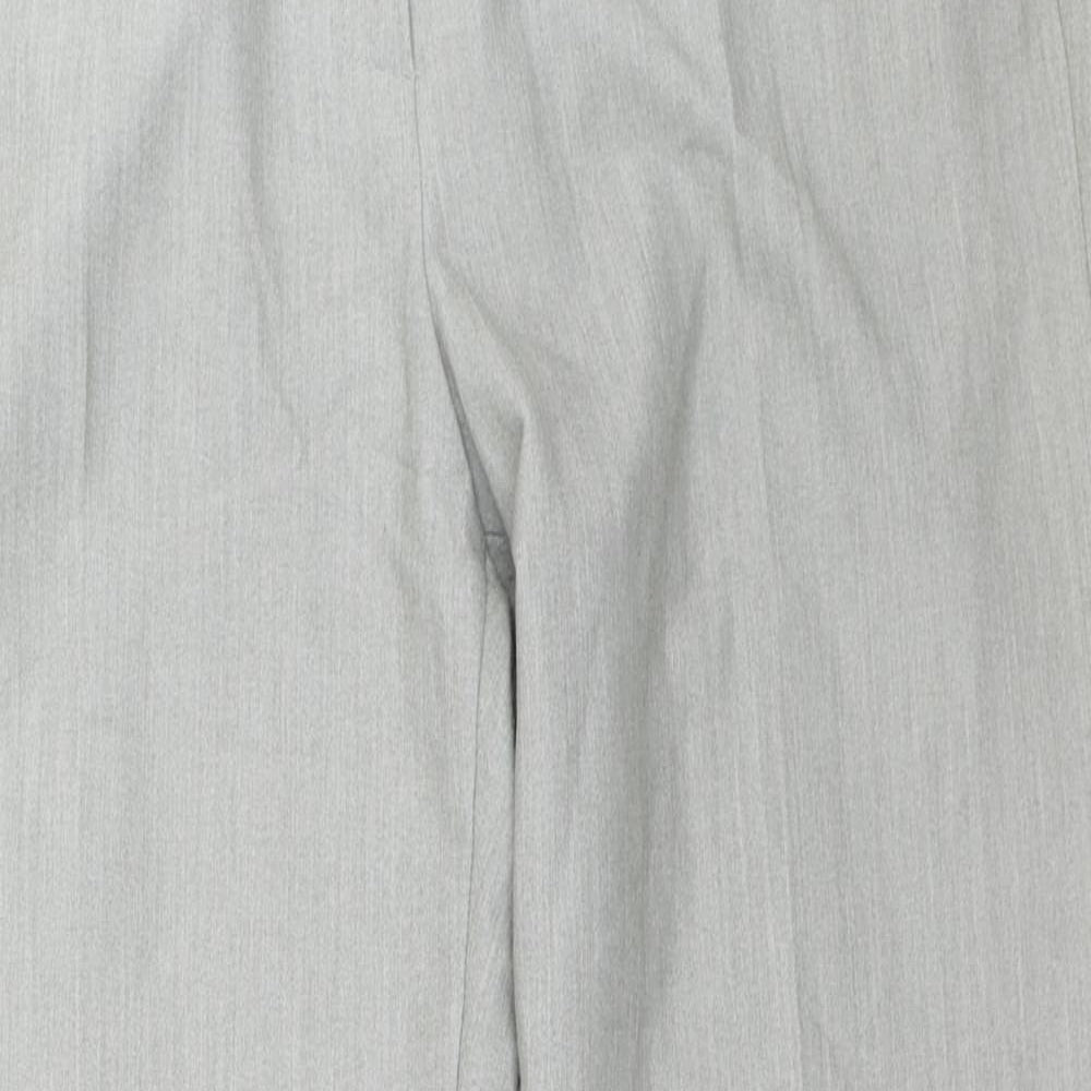Womens UK Size 36 in Marks and Spencer Regular Fit  Grey Trousers