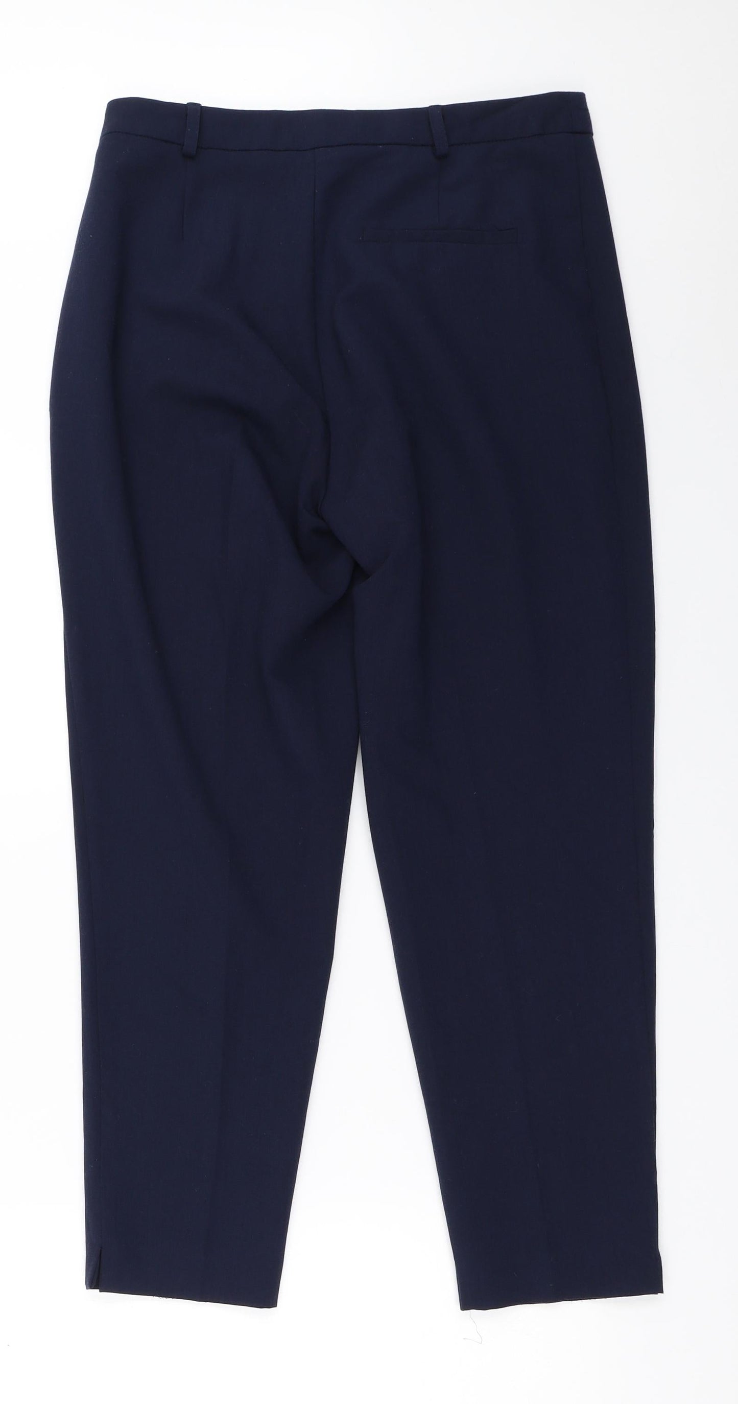 Womens UK Size 8 New Look Regular Fit  Blue Trousers