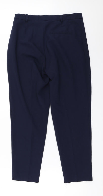 Womens UK Size 8 New Look Regular Fit  Blue Trousers