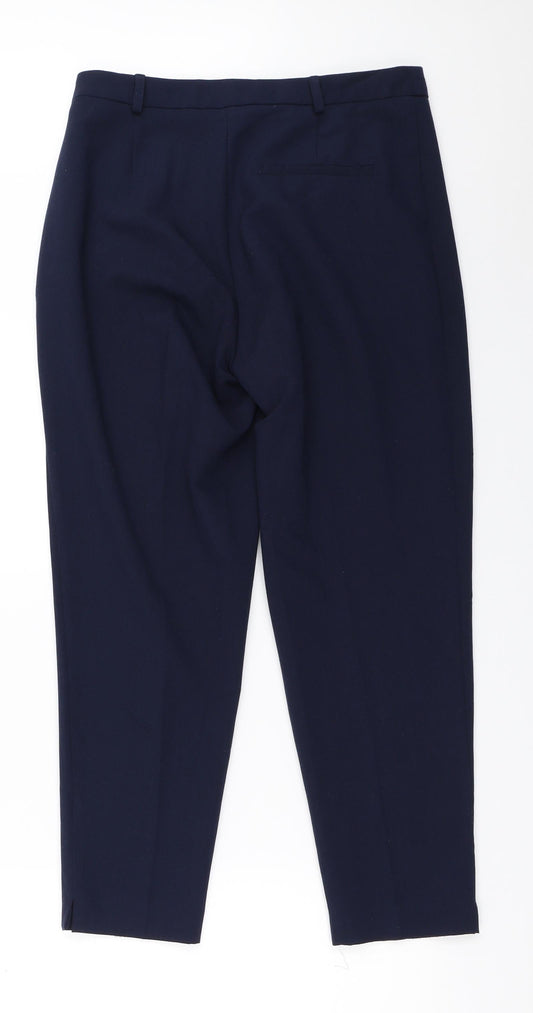 Womens UK Size 8 New Look Regular Fit  Blue Trousers