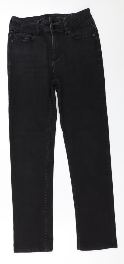F&F Womens Black   Straight Jeans Size 6 L28 in