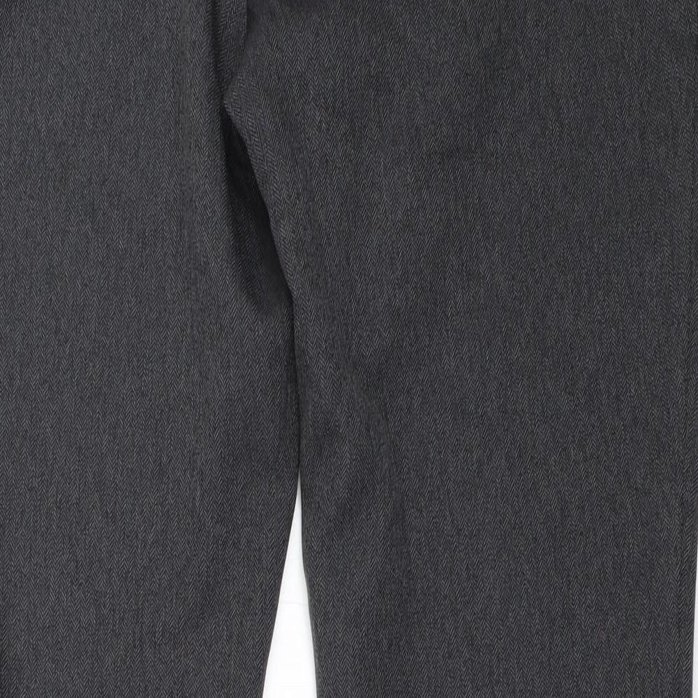 Womens UK Size 12 Evie Regular Fit  Grey Trousers